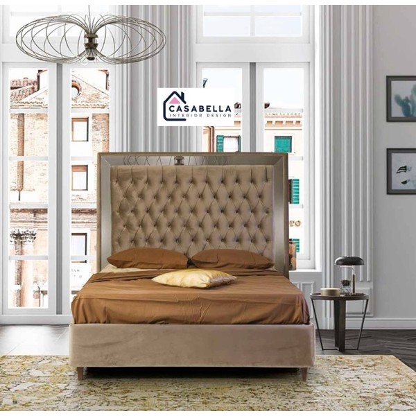 Marcella 1 piazza e mezzo con specchi.