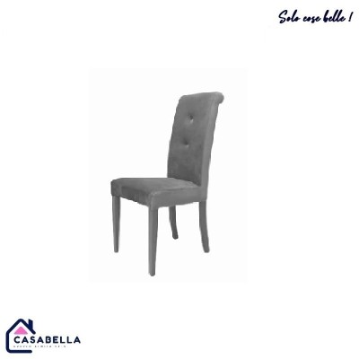 Sedia Riccio com bottoni.